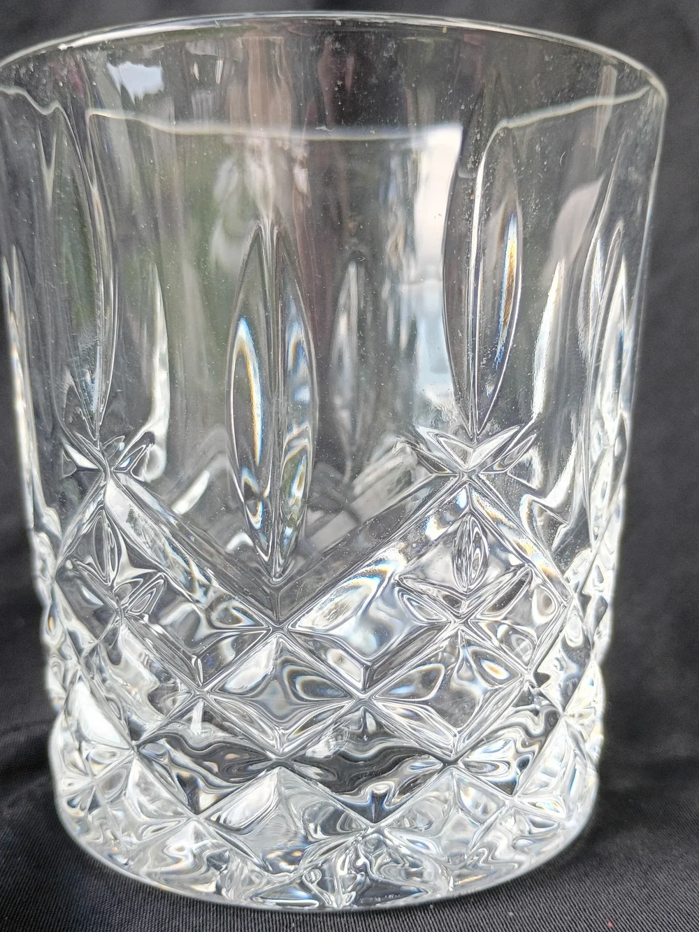 Marquis Waterford Markham Double Old Fashion Low Ball Crystal Rocks Glass